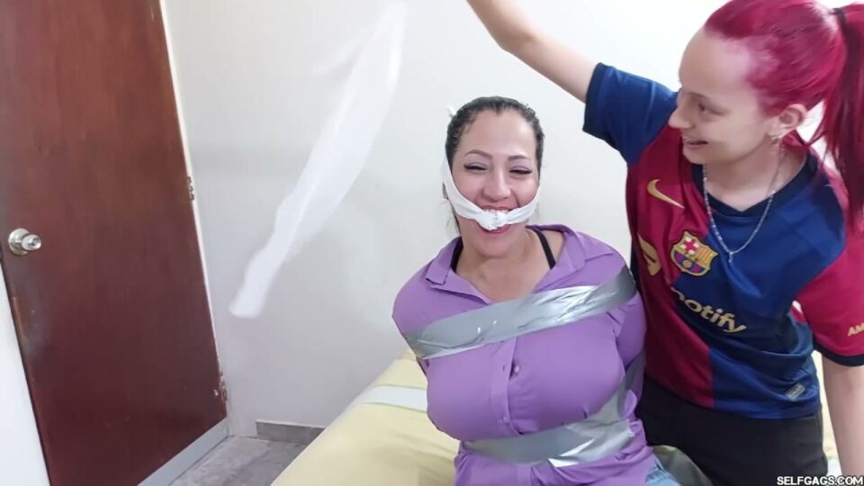 Maia Gags Her Favorite Bondage Model — gallery-2