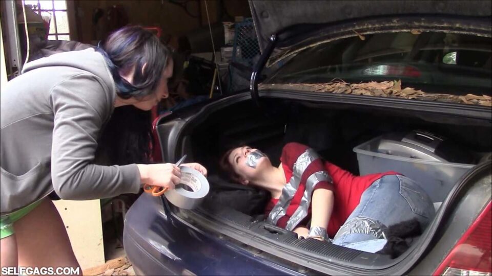 Make-Up Stealing Step-Sister: Taped Up And Gagged In The Trunk! — poster