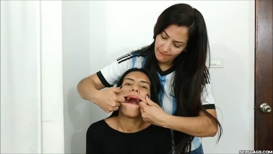 Marias Mega Maximized Mouth Sock Stifled To The EXTREME — gallery-2