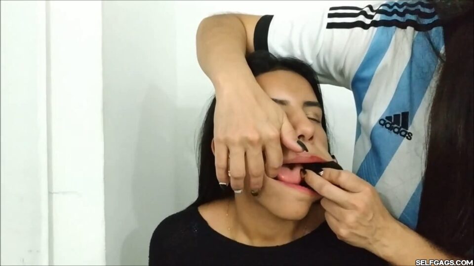 Marias Mega Maximized Mouth Sock Stifled To The EXTREME — gallery-3