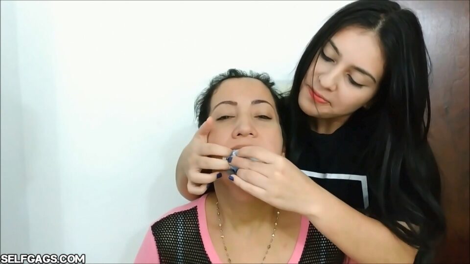 Maximizing Step-Mommys Mouth: How Many Socks Can She Take — gallery-2