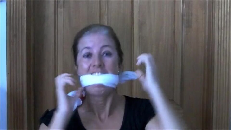 MILF Jogger Gagged With Her Own Sweaty Panties — gallery-2