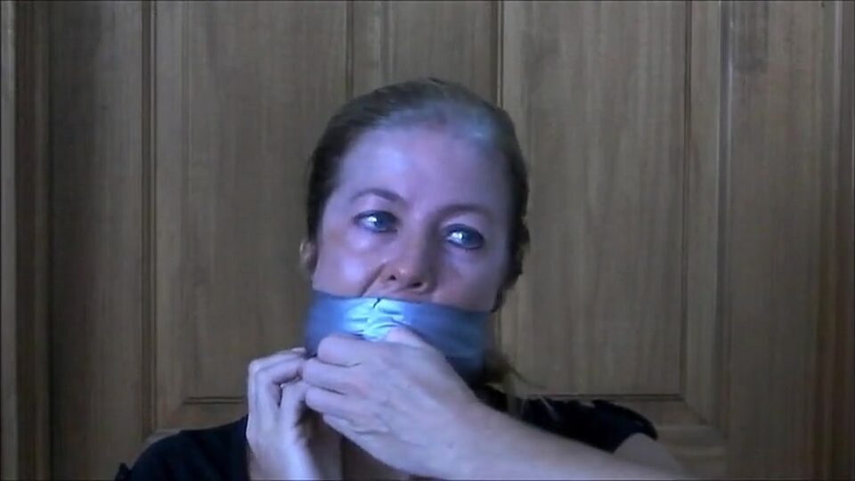 MILF Jogger Gagged With Her Own Sweaty Panties — gallery-6