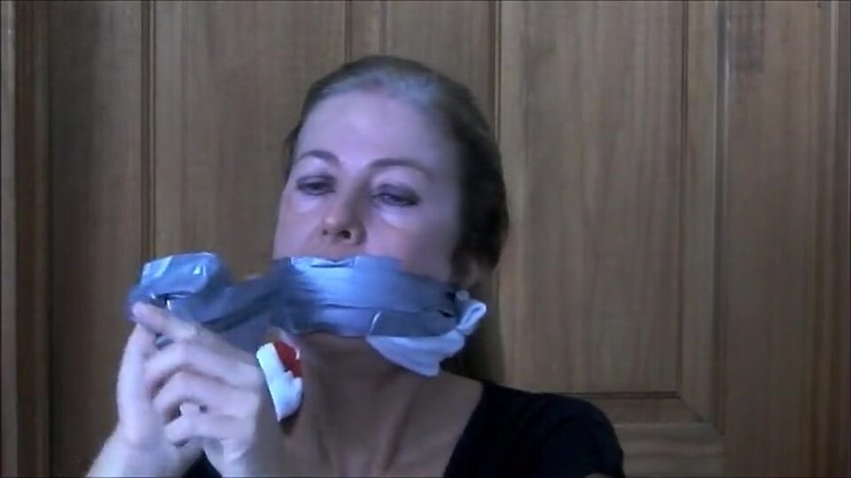 MILF Jogger Gagged With Her Own Sweaty Panties — gallery-7