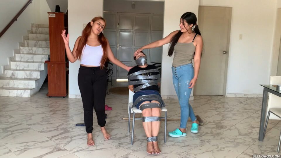 Naughty Bored Brat Girls: Let’s Bind And Gag The Nanny! — gallery-7