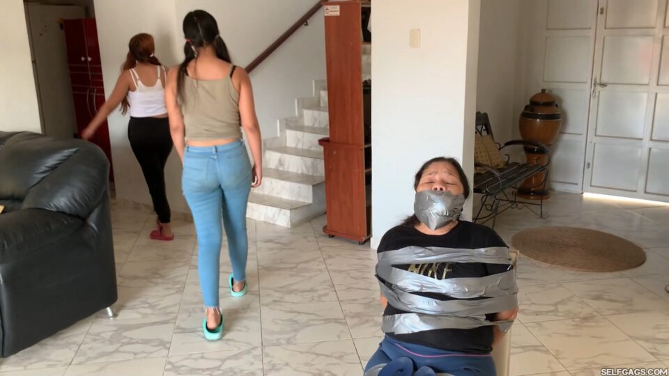 Naughty Bored Brat Girls: Let’s Bind And Gag The Nanny! — gallery-8