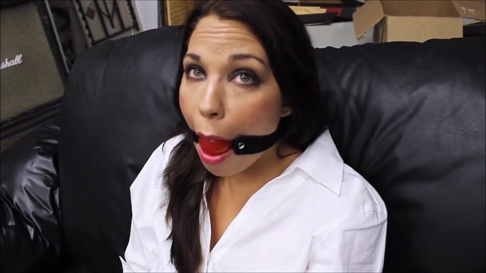 Naughty Hot-Ass Girlfriend Gags Herself! — gallery-2