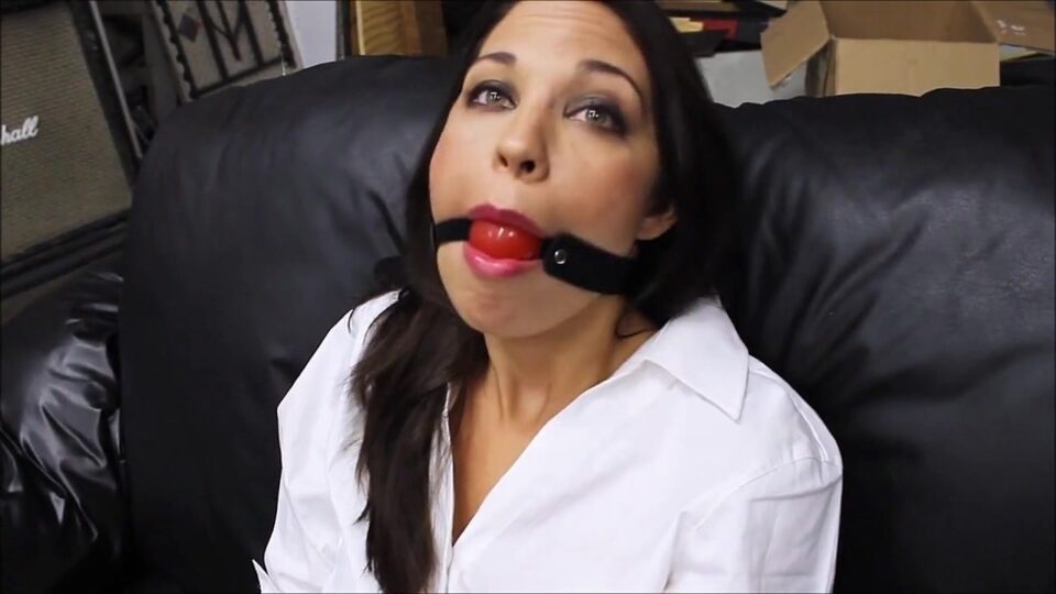 Naughty Hot-Ass Girlfriend Gags Herself! — gallery-3