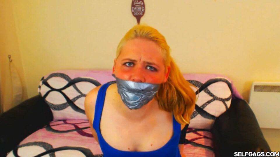 Nicely Sock Packed, Tightly Tape Gagged! — gallery-6