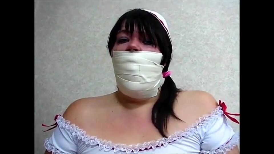 Nurse Layla’s Microfoam Self-Gagging! — gallery-4