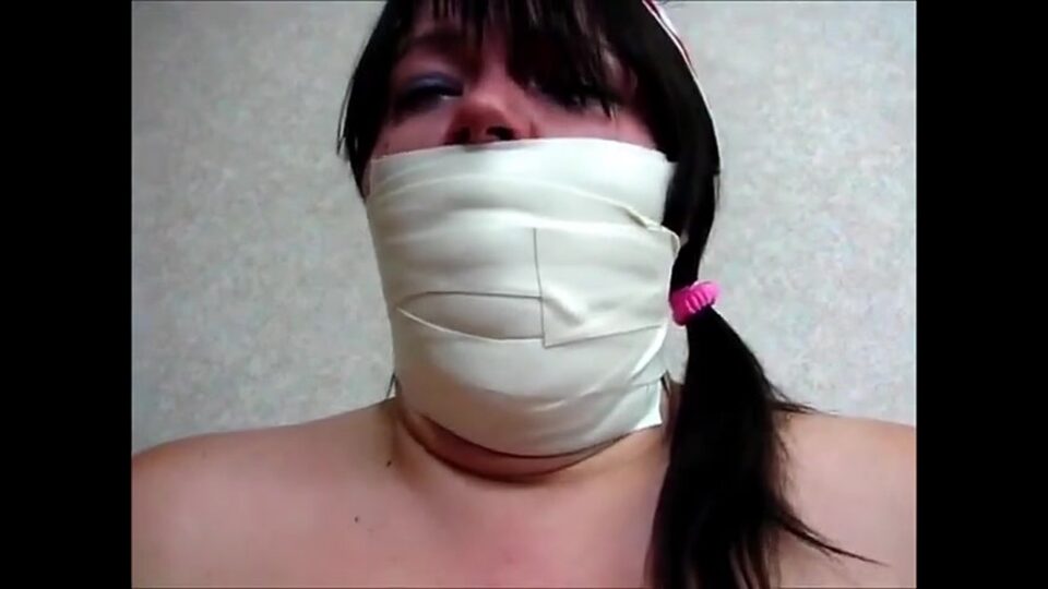 Nurse Layla’s Microfoam Self-Gagging! — gallery-6