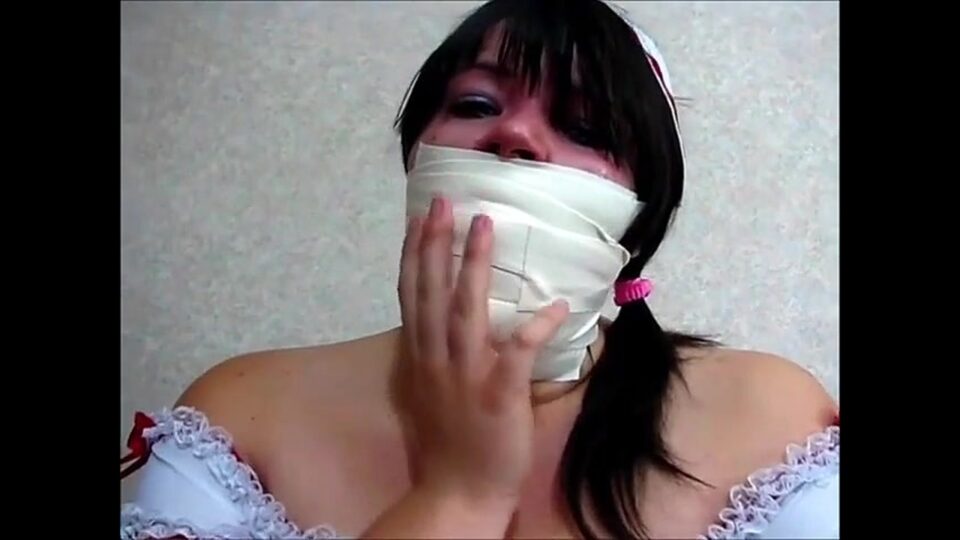 Nurse Layla’s Microfoam Self-Gagging! — gallery-7