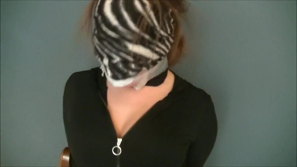 Panty Gagging The Noisy Chairtied College Captive – TWICE! — gallery-8