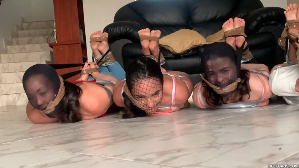 Pantyhosed Piggy Girl Horror: 8 Captured Mall Girls — gallery-7