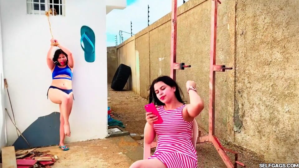 Party Sis Ties Up Bikini Snitch — gallery-4