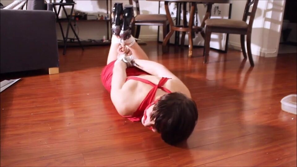 Raven’s Hogtied Bondage Struggle — gallery-6