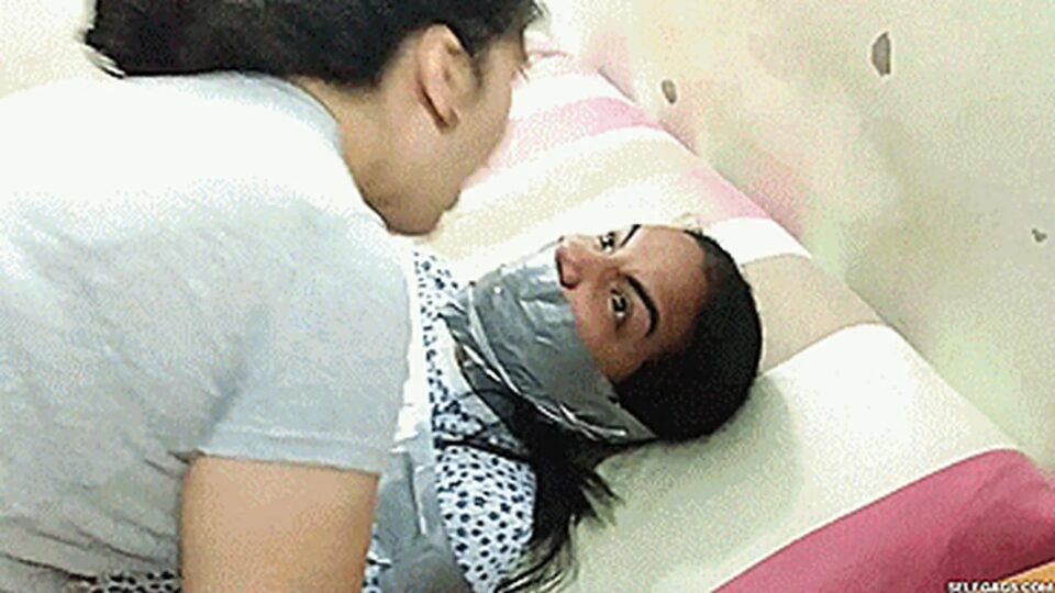 Remote Controlled Into Tight Self-Bondage By Dominant Big Step-Sister — gallery-6