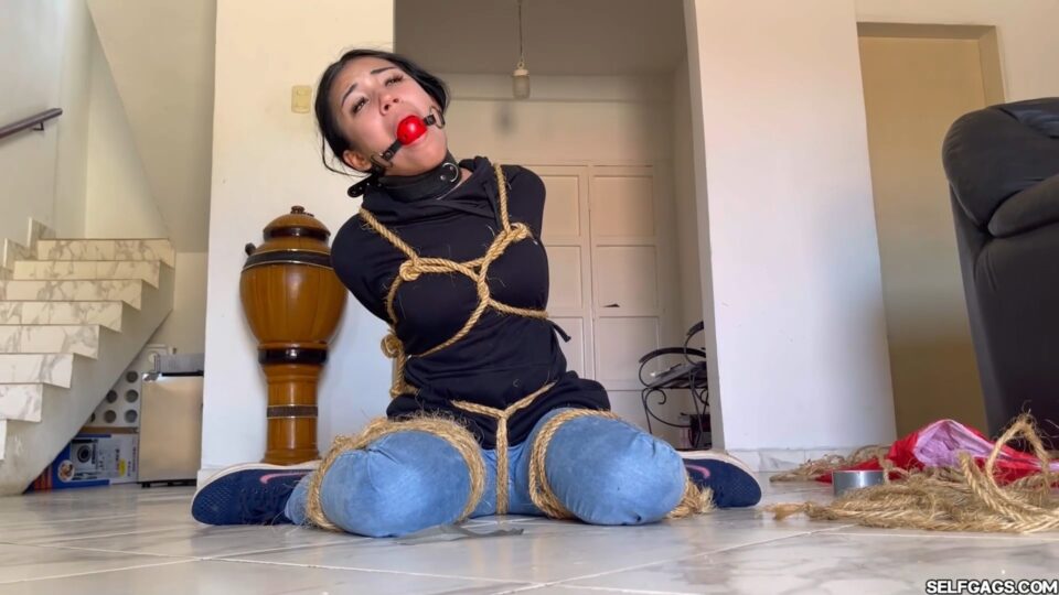 Rope Rigged and Heavily Restrained by Rough Rogues (Episode 1 of 2) — gallery-6