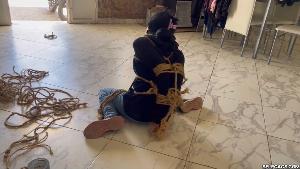 Rope Rigged and Heavily Restrained by Rough Rogues (Episode 1 of 2) — gallery-7