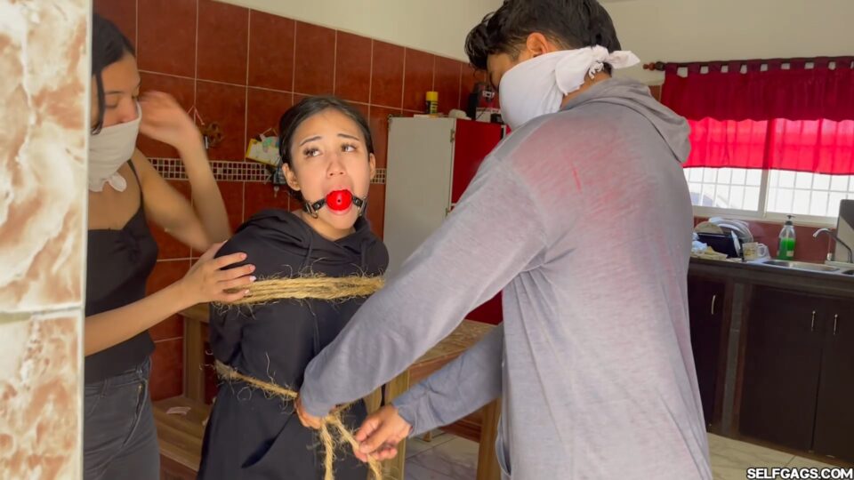 Rope Rigged and Heavily Restrained by Rough Rogues (Episode 2 of 2) — gallery-3