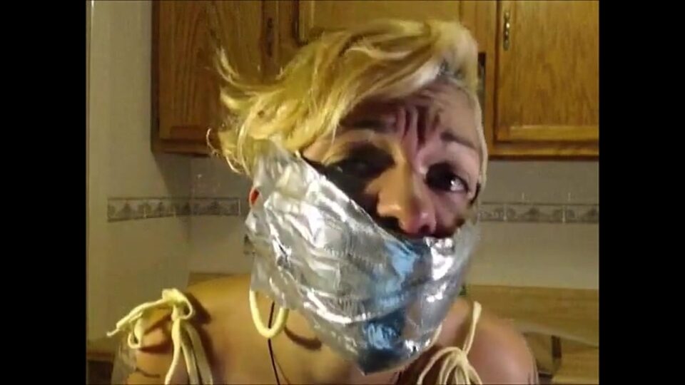Rosalyn Receives Her Worn Panty Delivery (Episode 1 of 2) – Huge Tape Gag — gallery-8