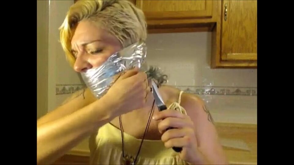 Rosalyn Receives Her Worn Panty Delivery (Episode 2 of 2) – Tight And Massive Tape Gag — gallery-8