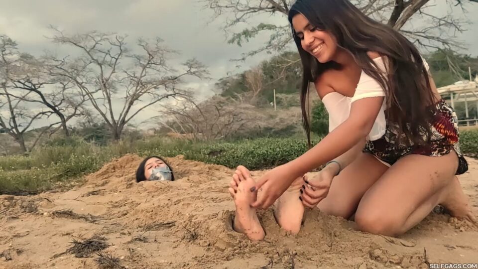 Sand Buried For Foot Tickling! — gallery-5
