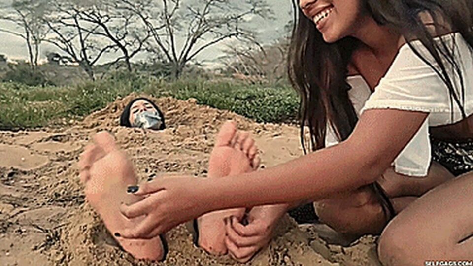Sand Buried For Foot Tickling! — gallery-8
