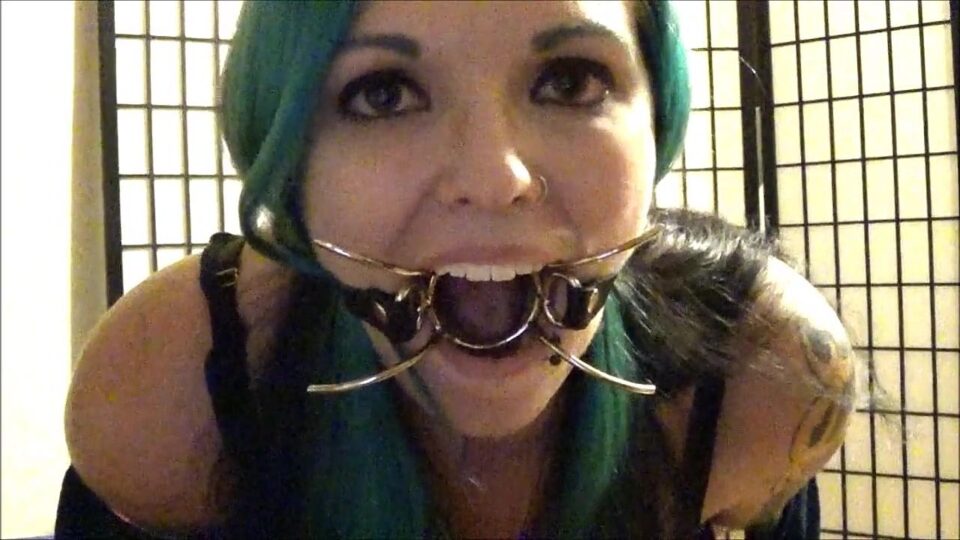 Self Gagged College Girl — gallery-2