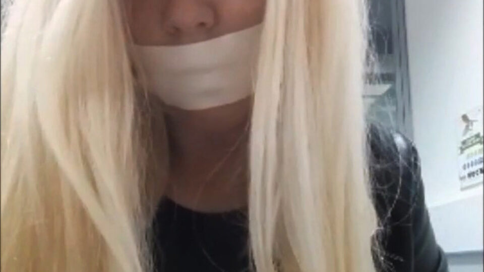 Self-Gagged In Public Library — gallery-4