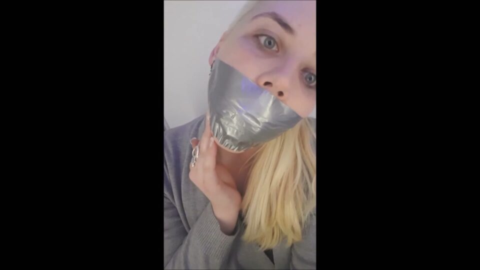 Self-Gagged On An Airplane! — gallery-6