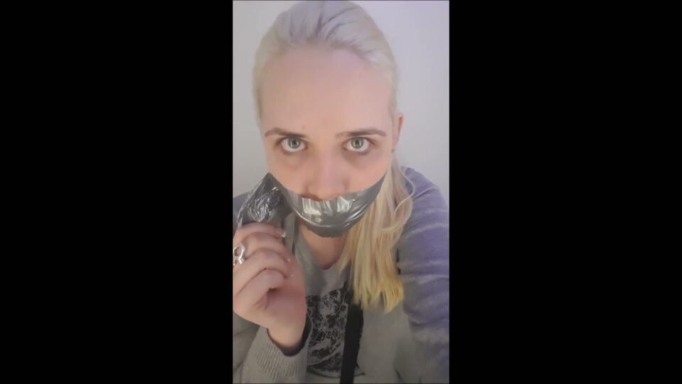 Self-Gagged On An Airplane! — gallery-8