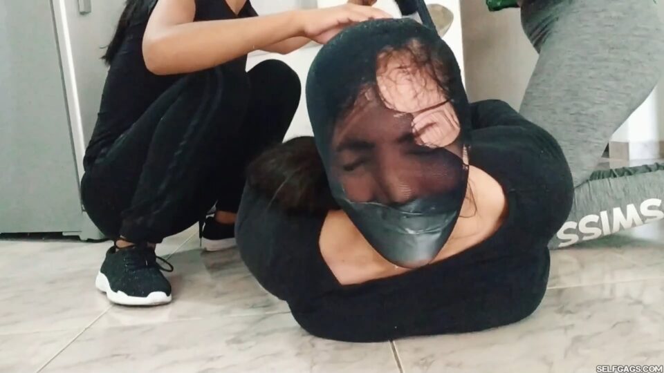Sexy Fitness Instructor Hogtied By Her Naughty Students — poster