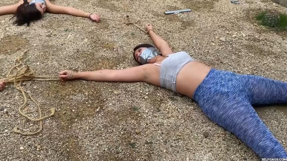 Sexy Housemates in Outdoor Bondage — gallery-5