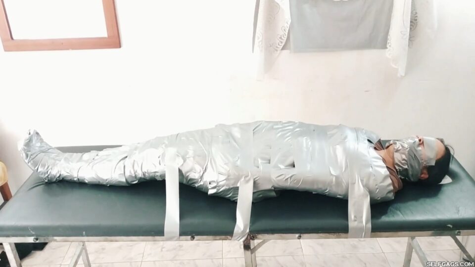 Sexy Massage Therapist Duct Tape Mummified By Slave-Trading Step-Mother And Step-Daughter! — poster