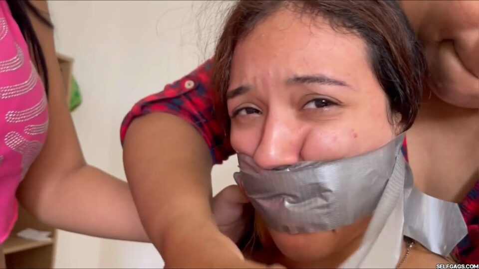 Sexy Shoplifter Tied Up By Undercover Police Woman And Her Gag Loving Girl — gallery-5