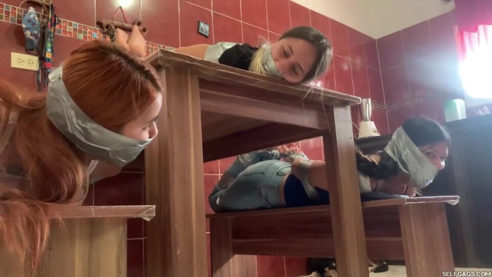 She Caught Us Playing Silly Tie-Up Games In The Kitchen! — gallery-5