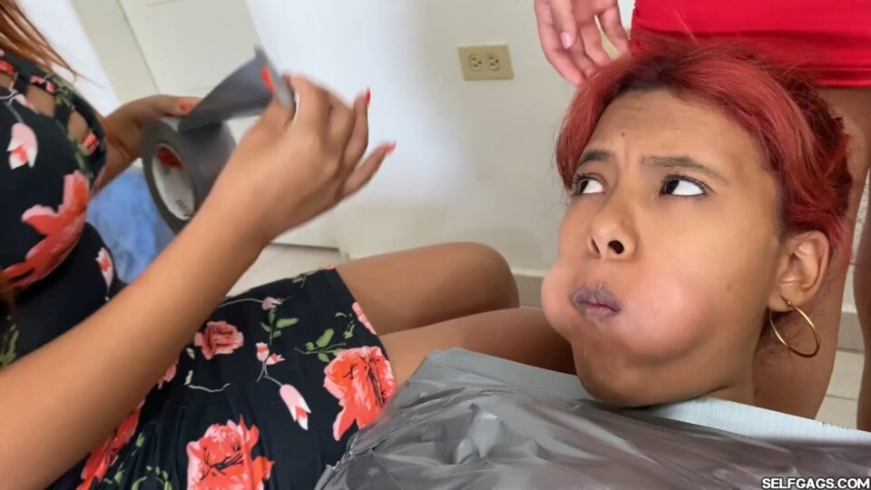 Snitching Stepsis Wrapped Up, Sock Gagged And Humiliated — gallery-3