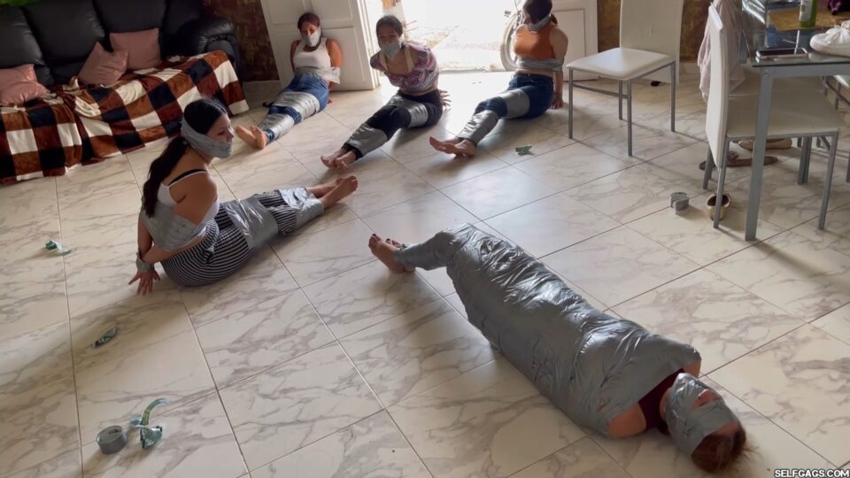 Spin The Bottle Round 2: The Ultimate Tape Bondage Edition — gallery-5