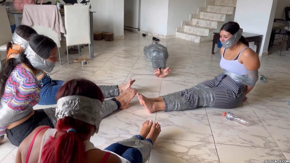 Spin The Bottle Round 2: The Ultimate Tape Bondage Edition — gallery-6