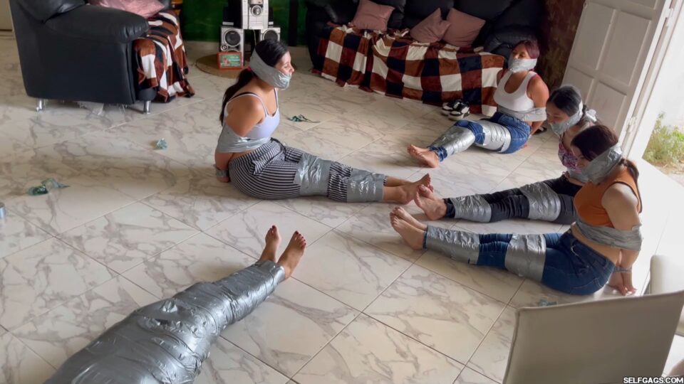 Spin The Bottle Round 2: The Ultimate Tape Bondage Edition — gallery-8