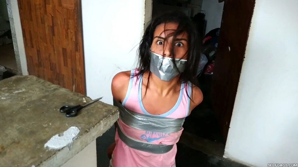 Stalked Cutie Bound And Gagged — poster
