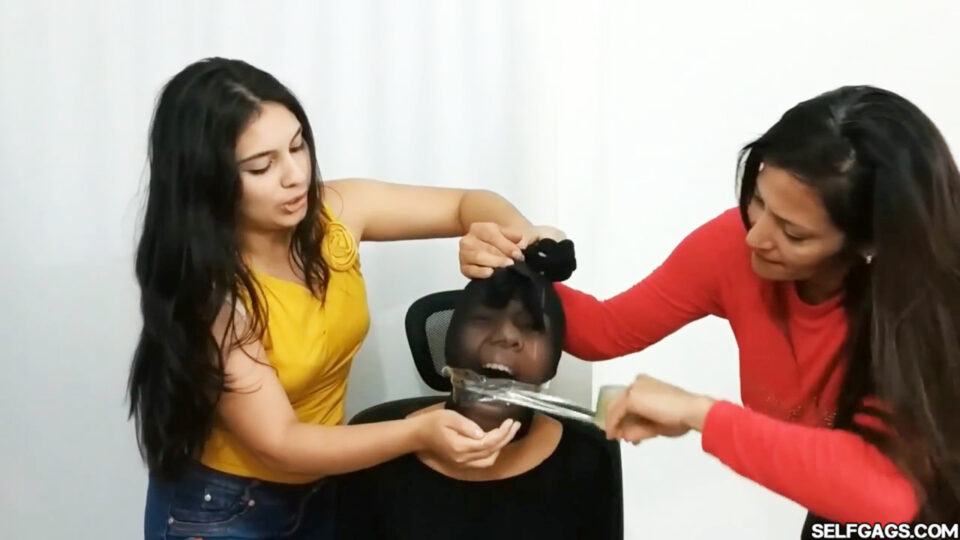 Step-Mother And Step-Daughters In Their Very First Bondage Debut Video! — gallery-3