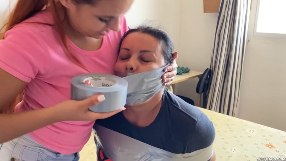 Stepmom Hired Some Bondage Girls To Keep Us All Tied Up And Gagged! — gallery-2
