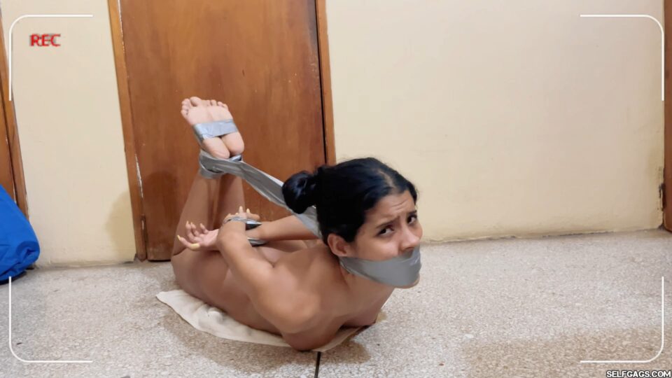 Surveillance Squirm: Hogtaped Basement Captive Fights The Tape (AND LOSES) — gallery-6