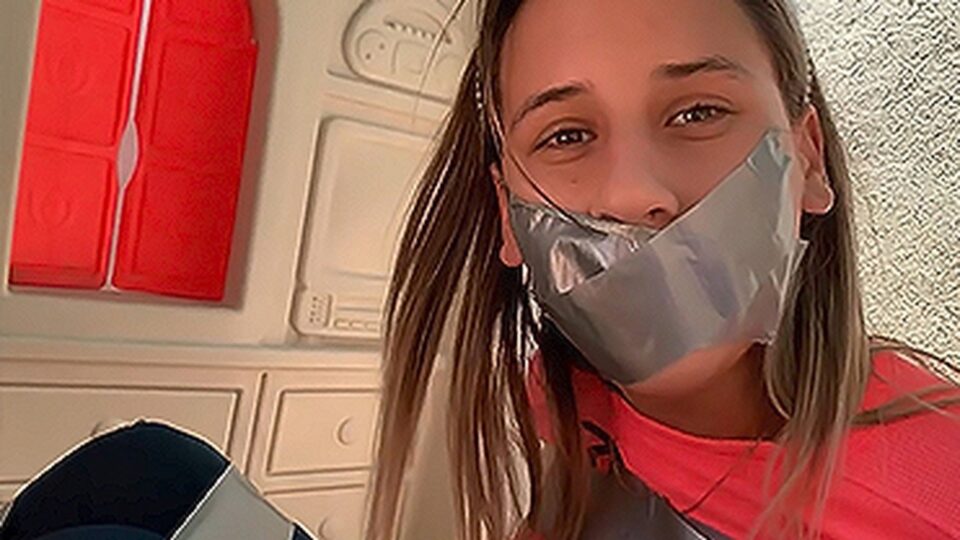 Tape Bound Babysitter Stuck In The Playhouse — gallery-5