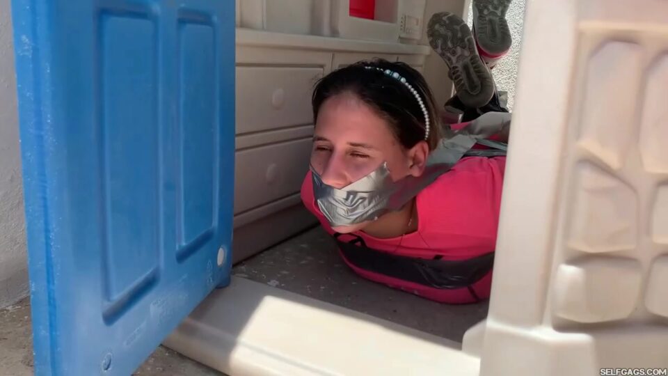Tape Bound Babysitter Stuck In The Playhouse — gallery-7