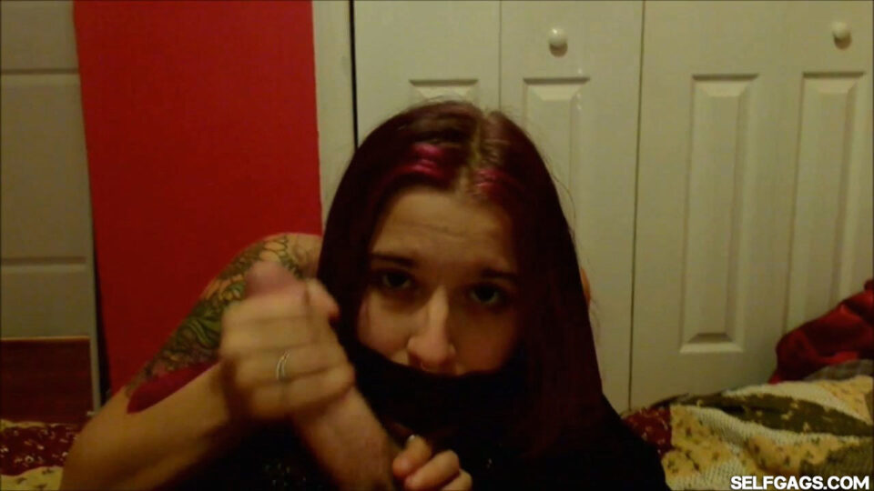 Tape Gagged Handjob Slut! — gallery-2