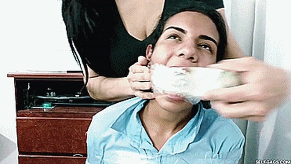Tape Selling Latina School Girls Monstrously Wrap Gagged By A Ruthless MILF! — gallery-2