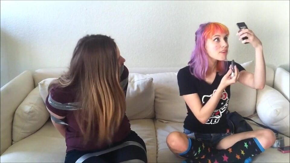 Taping Up My Annoying Stepmom! — poster
